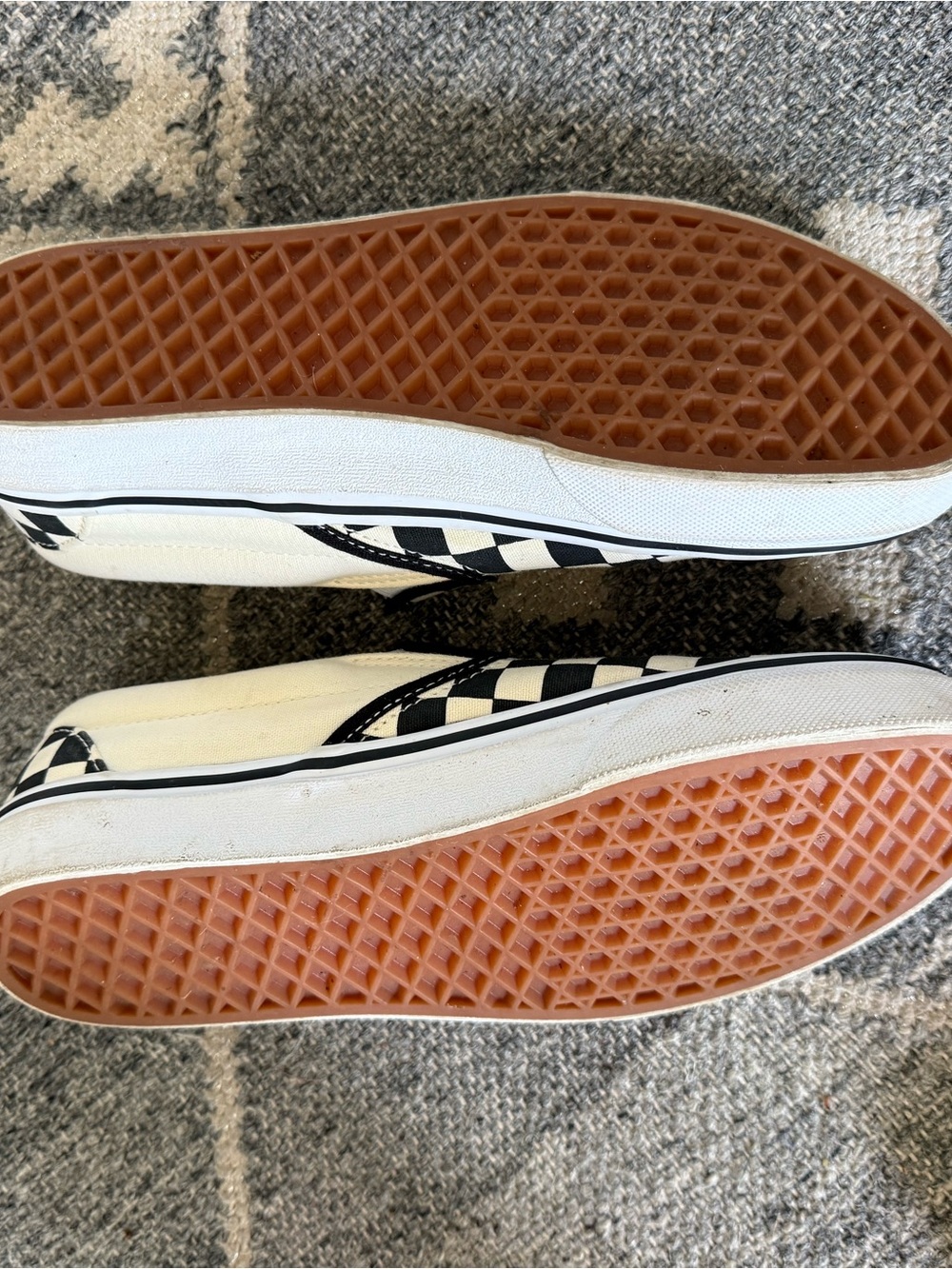 Vans Checkerboard Slip-On Sneakers - Black & White - Picture 4 of 4